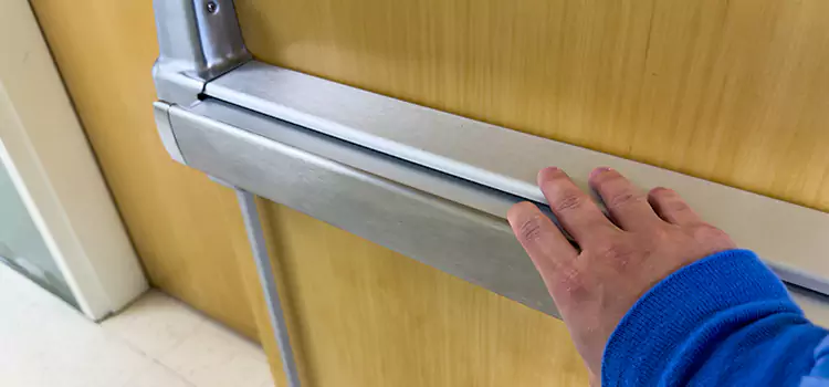 Installing a Push Bar on a Door Avondale